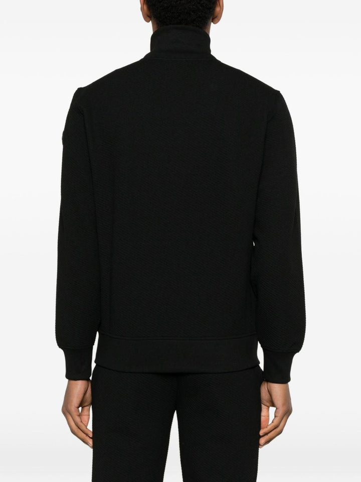 Maglione Colmar con zip nero 