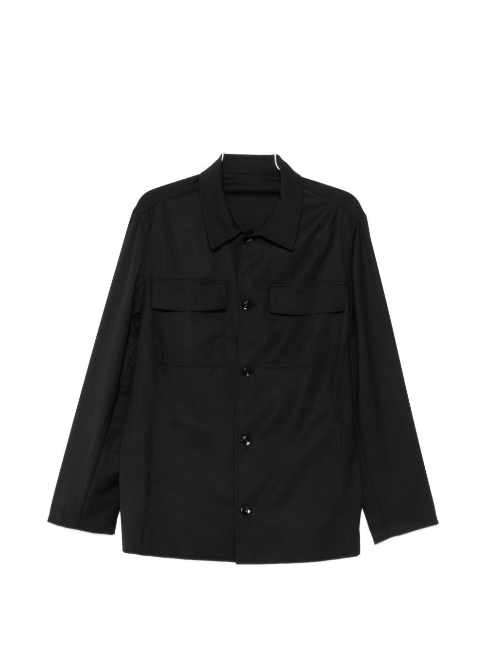 Overshirt James nera 