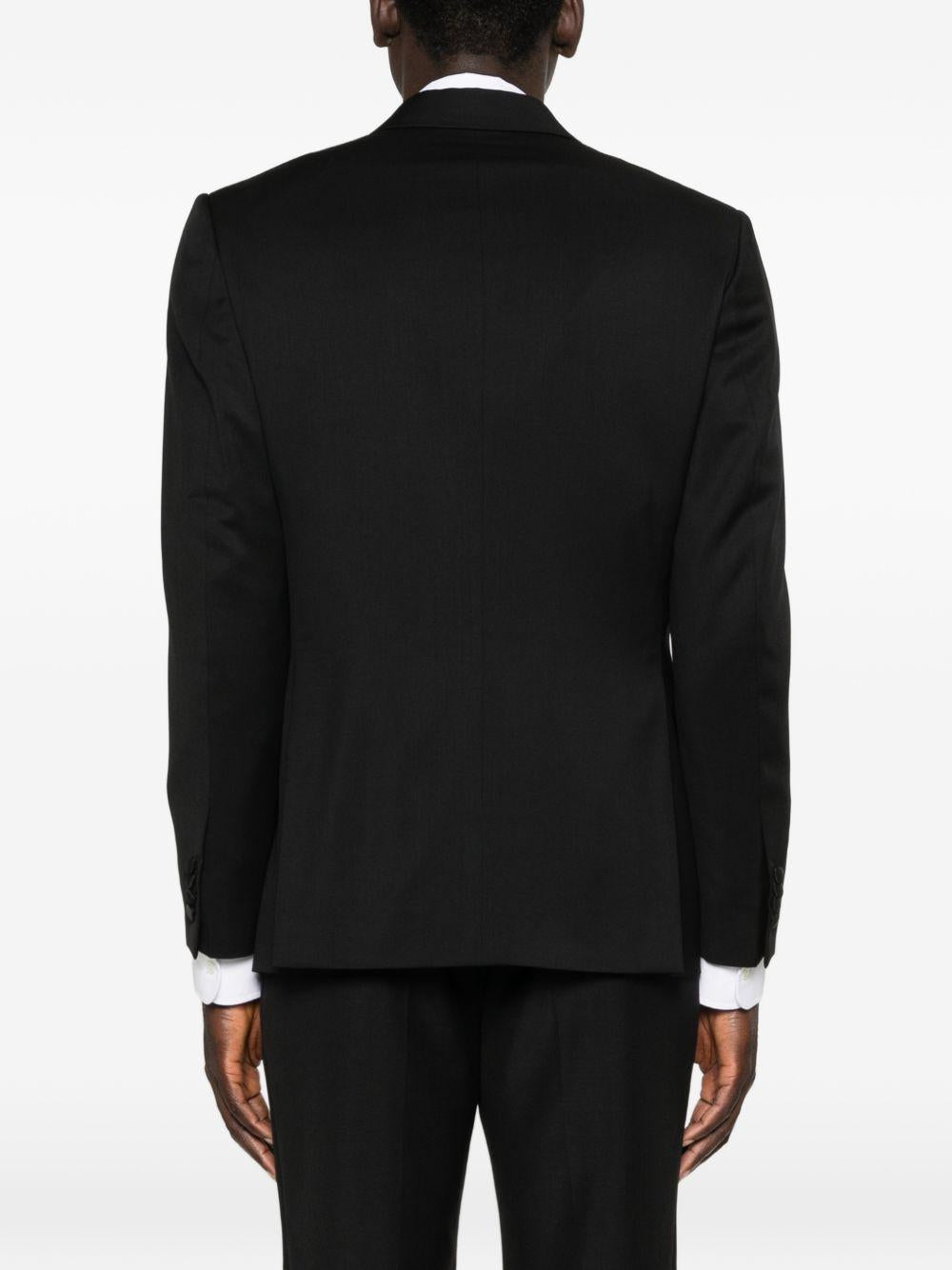 Blazer Smoking nero doppiopetto 