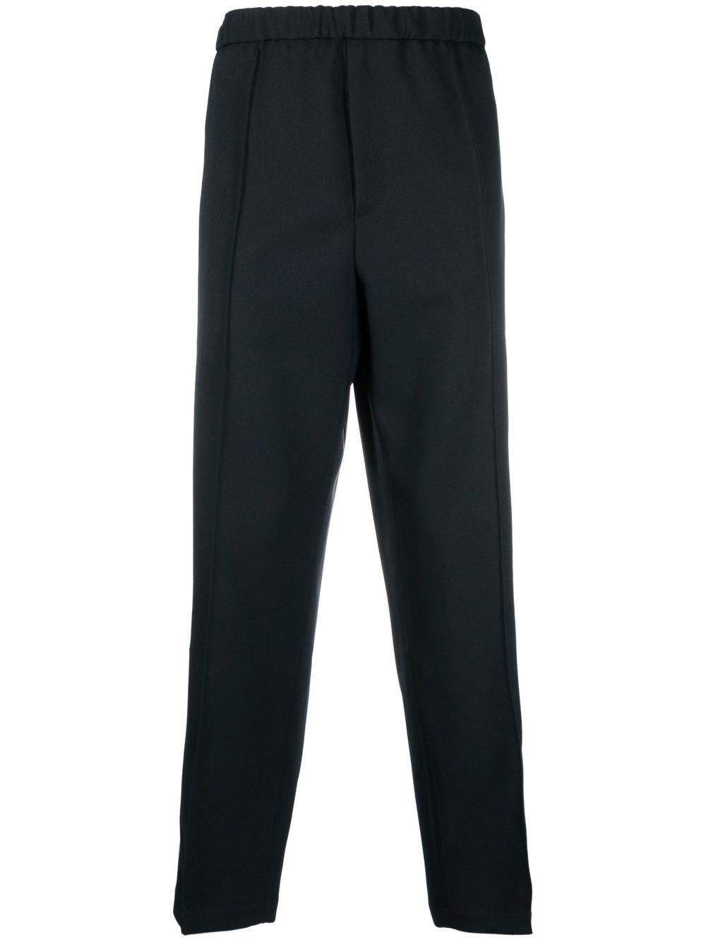 Pantalone blu crop 