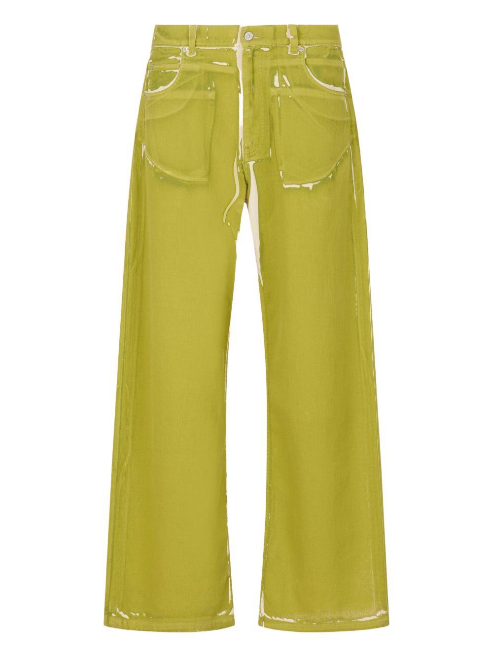 Jeans verde lemonade 