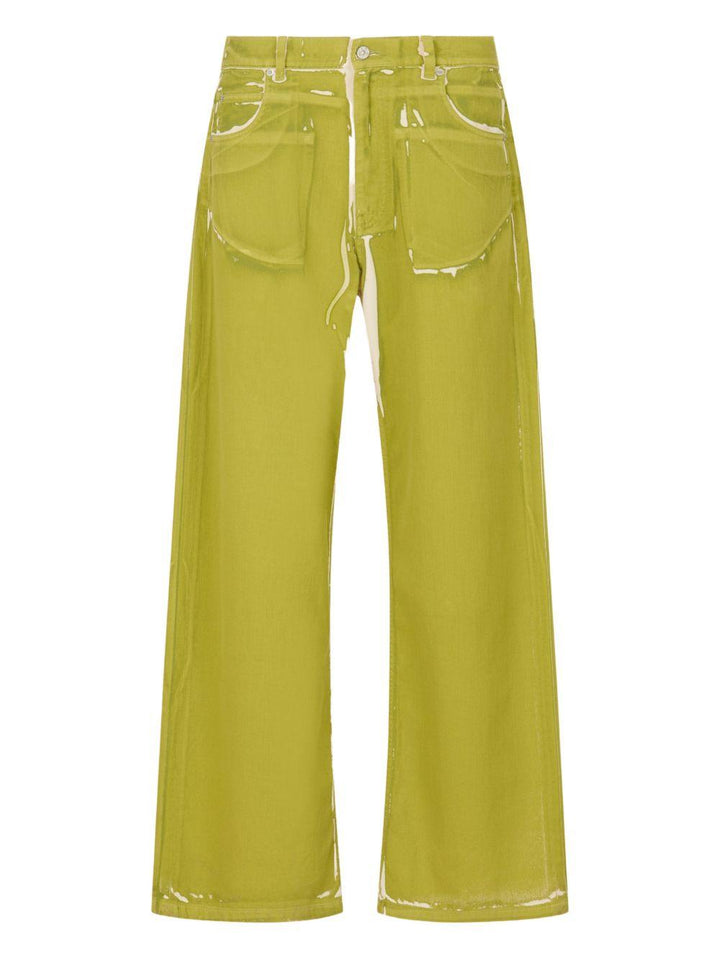 Jeans verde lemonade 