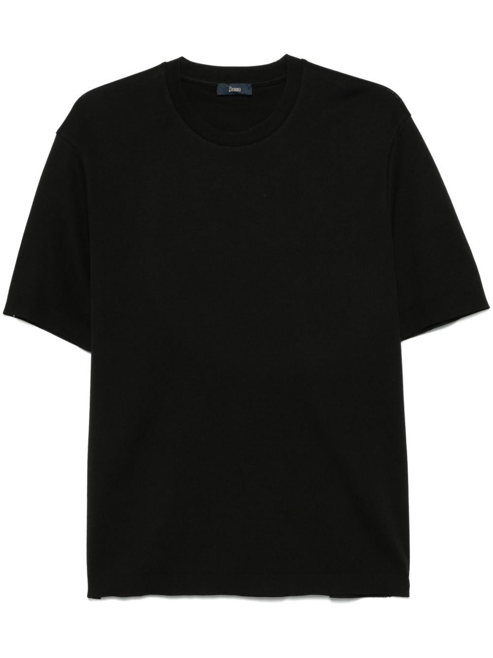 T-shirt nera 