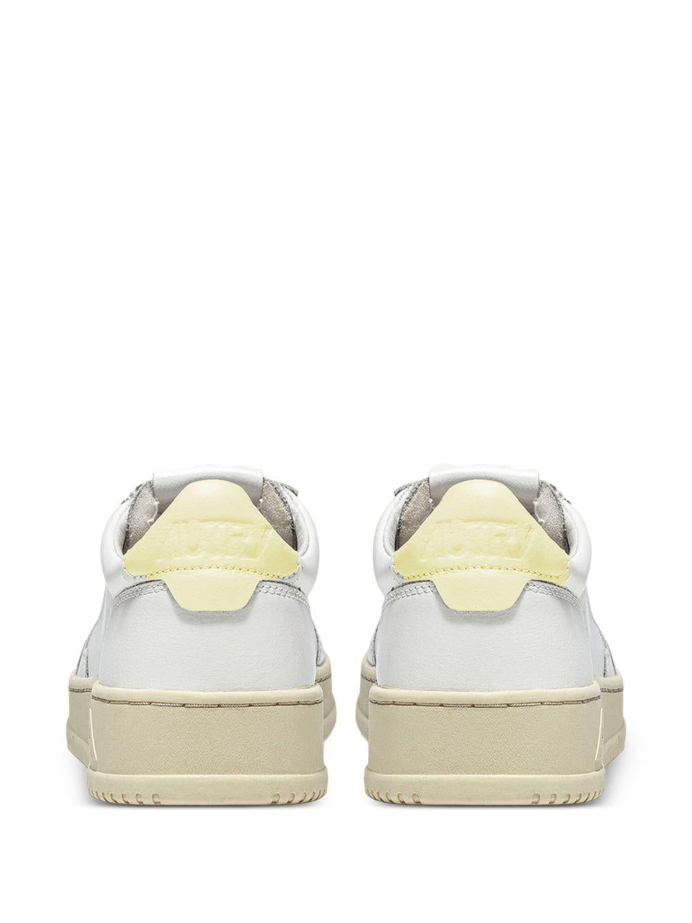 Sneakers Medalist white/lemon 