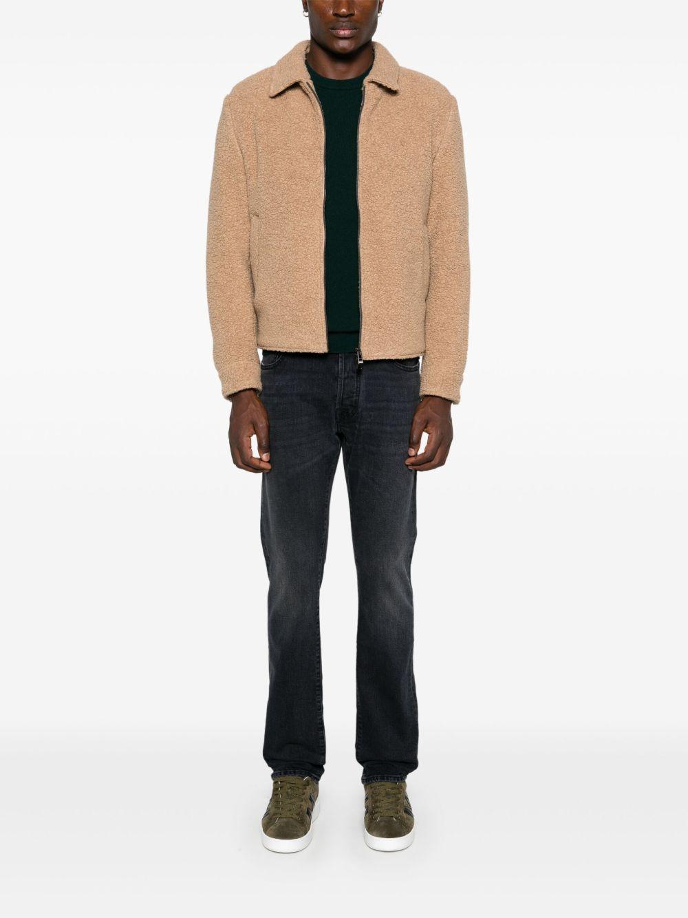 Maglione girocollo verde 