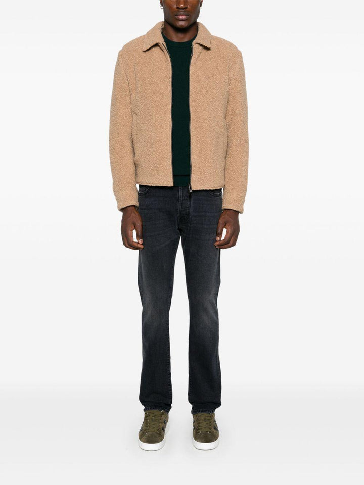 Maglione girocollo verde 