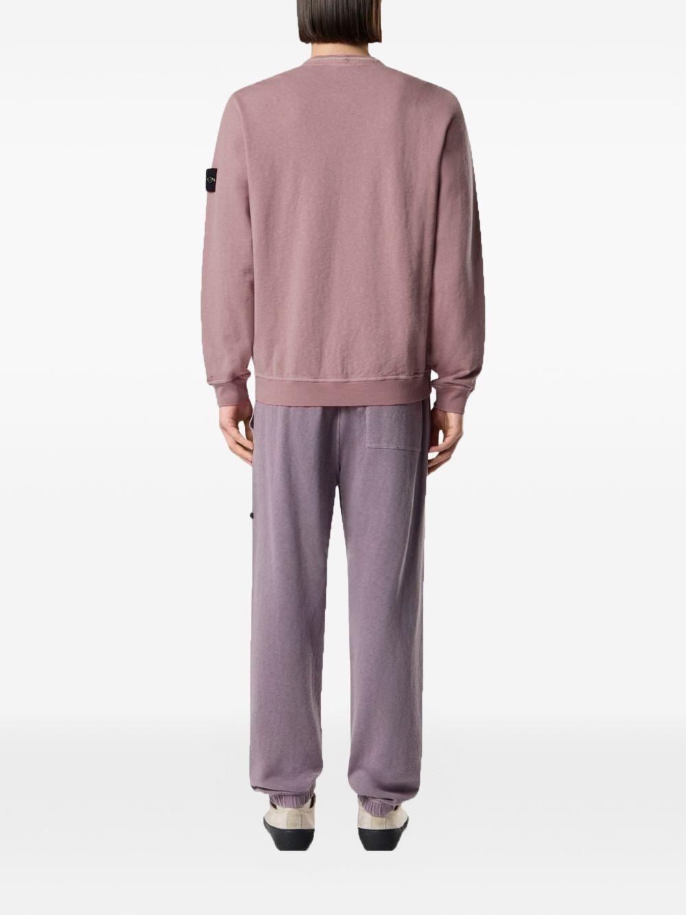 Maglione purple in cotone 