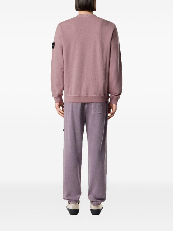 Maglione purple in cotone 