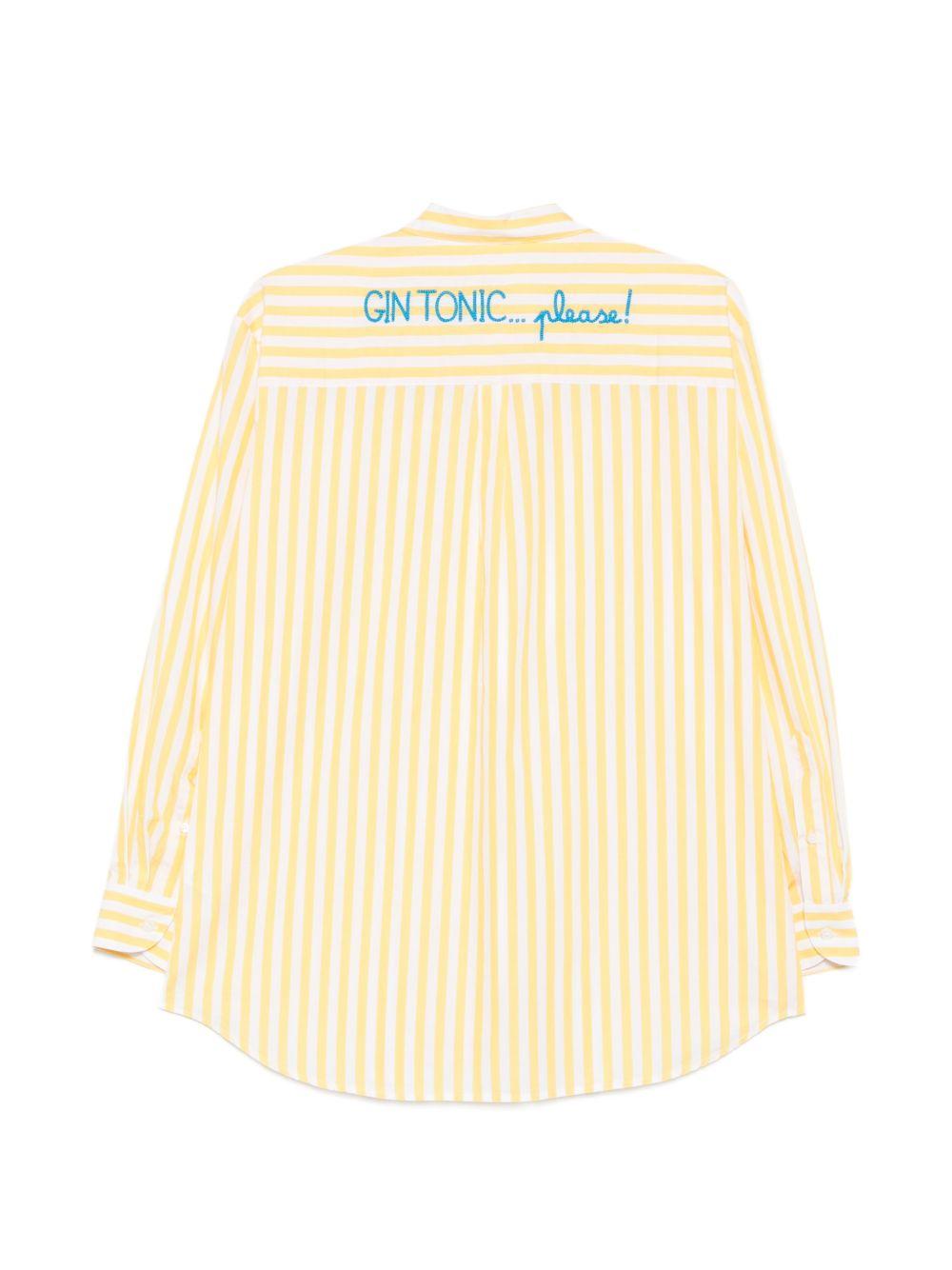 Camicia a righe verticali 