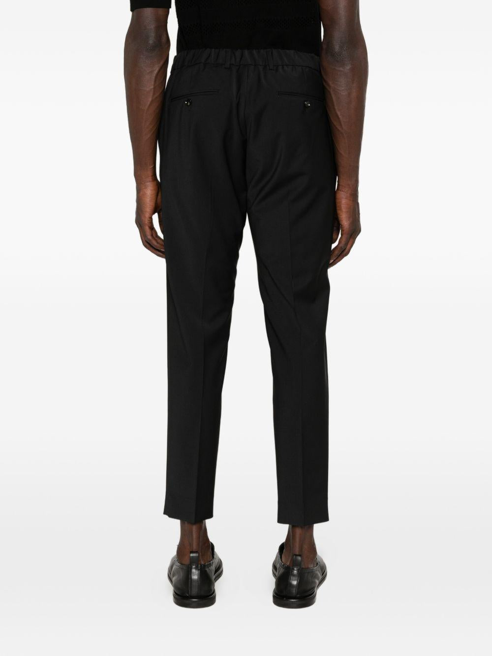 Pantaloni nero con coulisse 