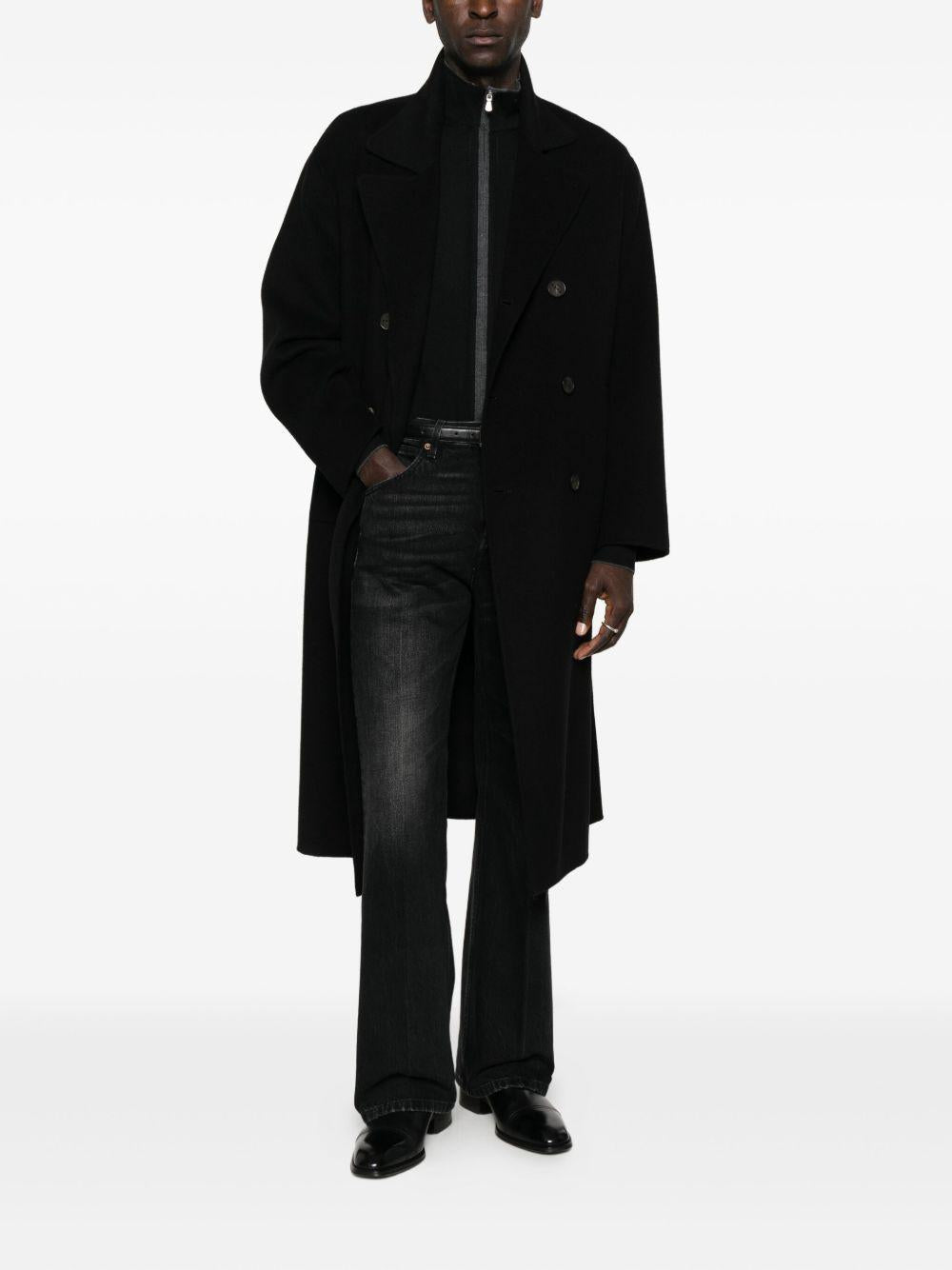 Cardigan a collo alto con zip grigio scuro 