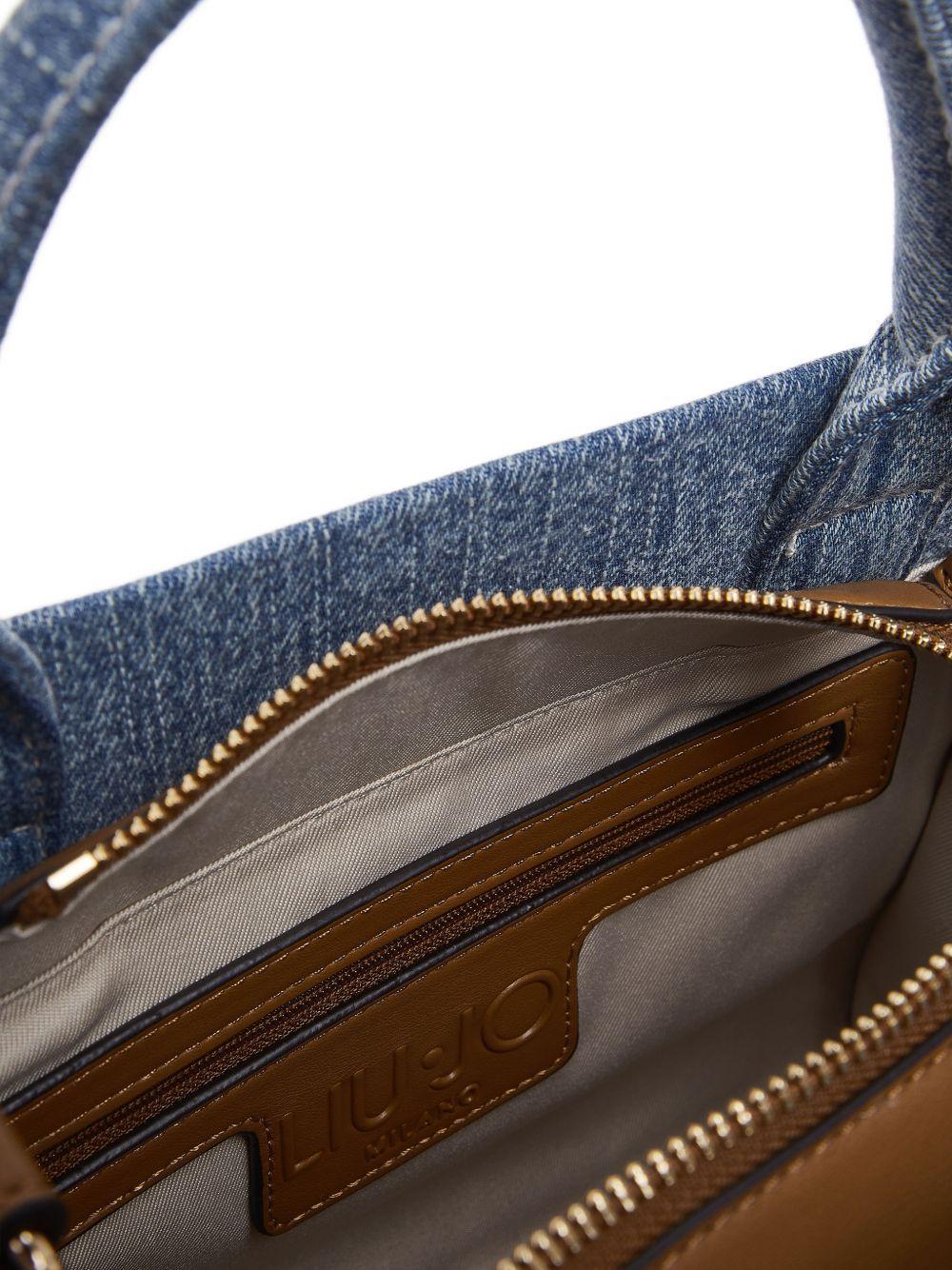 Borsa tote in denim 