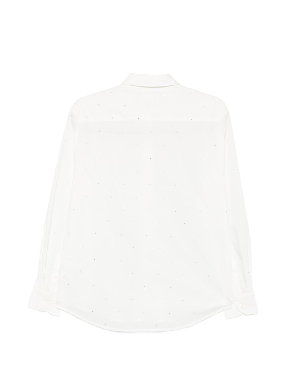 Camicia con strass 