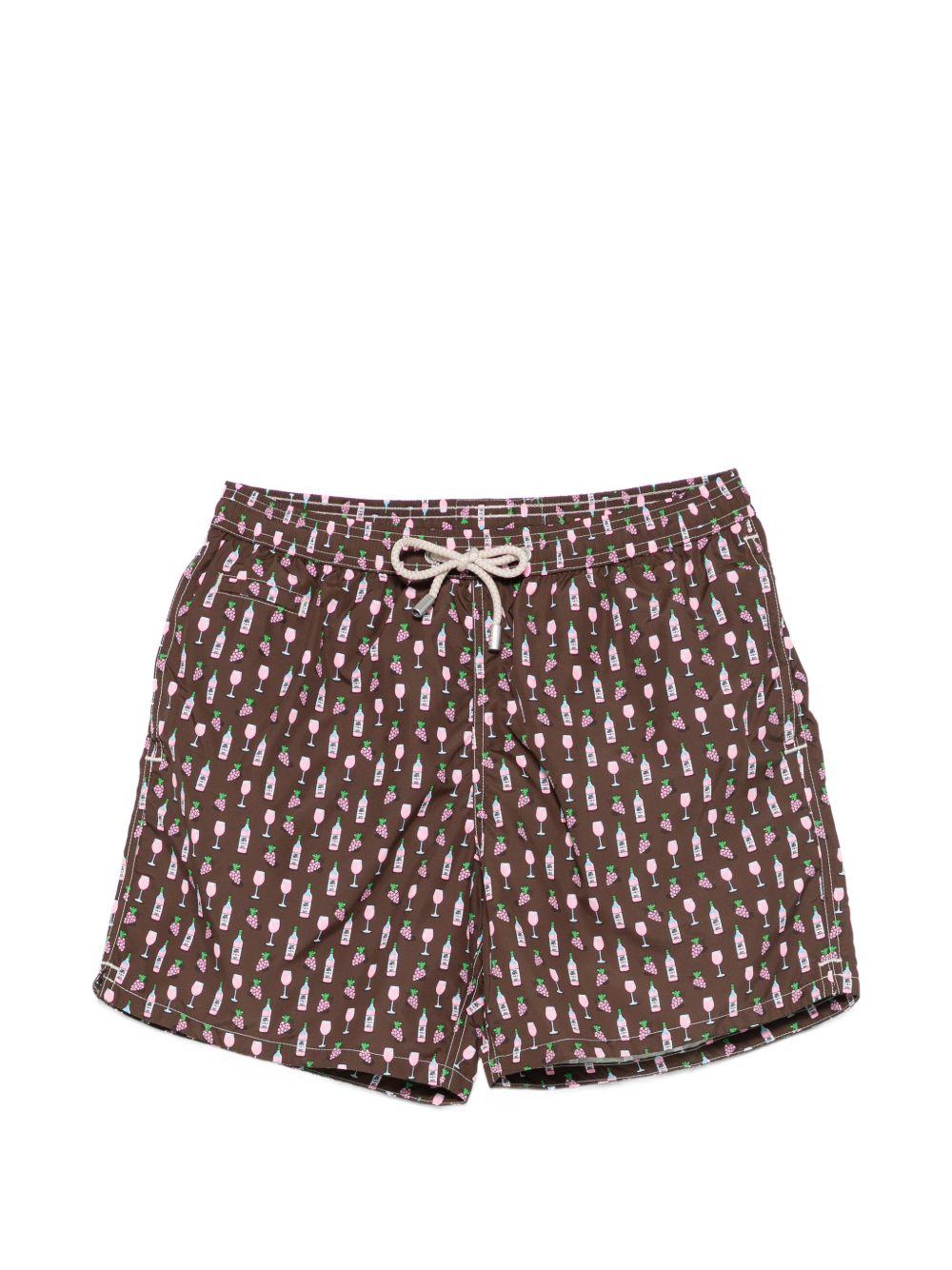 Costume da bagno marrone 