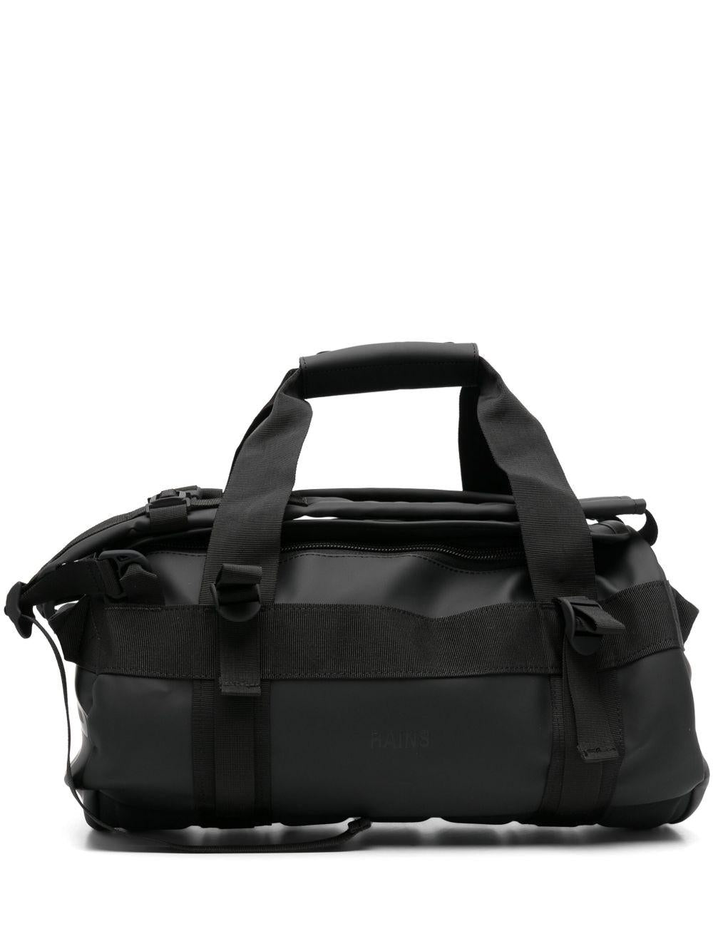 Borsone nero Texel mini impermeabile 