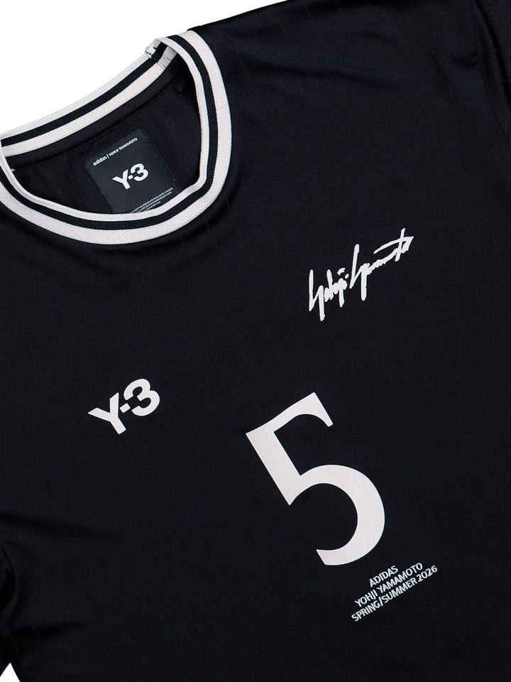 T-shirt nera Elite 5 football