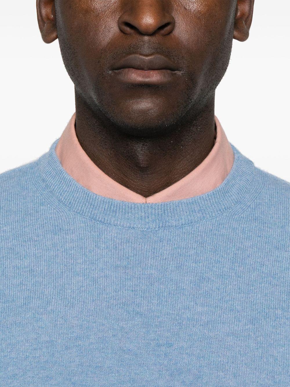 Light blue crew neck sweater