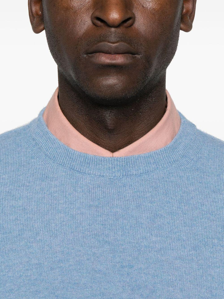 Light blue crew neck sweater