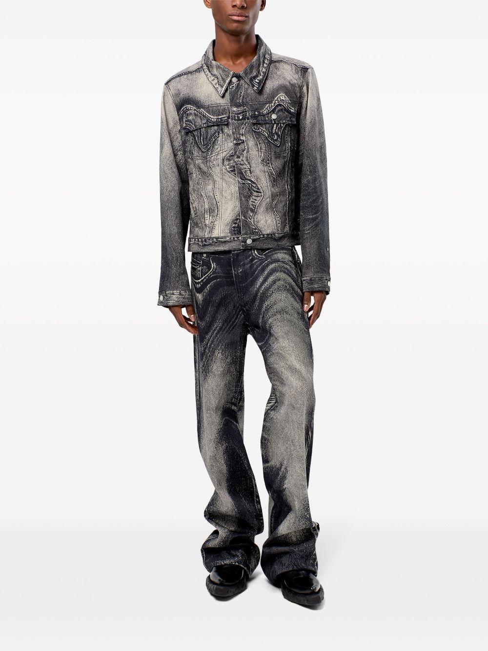 Jeans denim nero 
