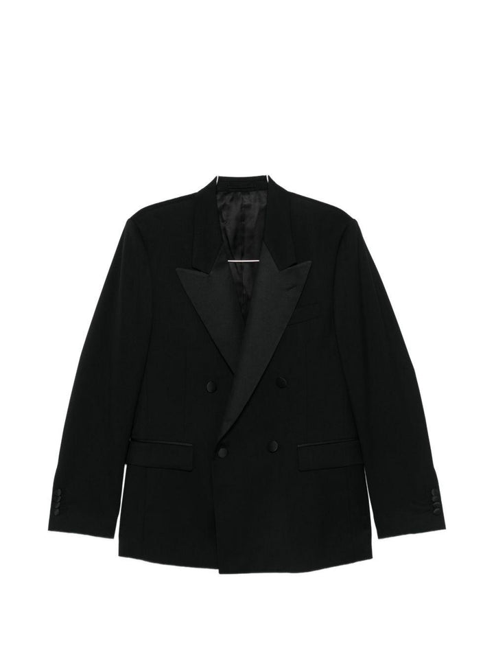 Blazer Smoking nero doppiopetto 