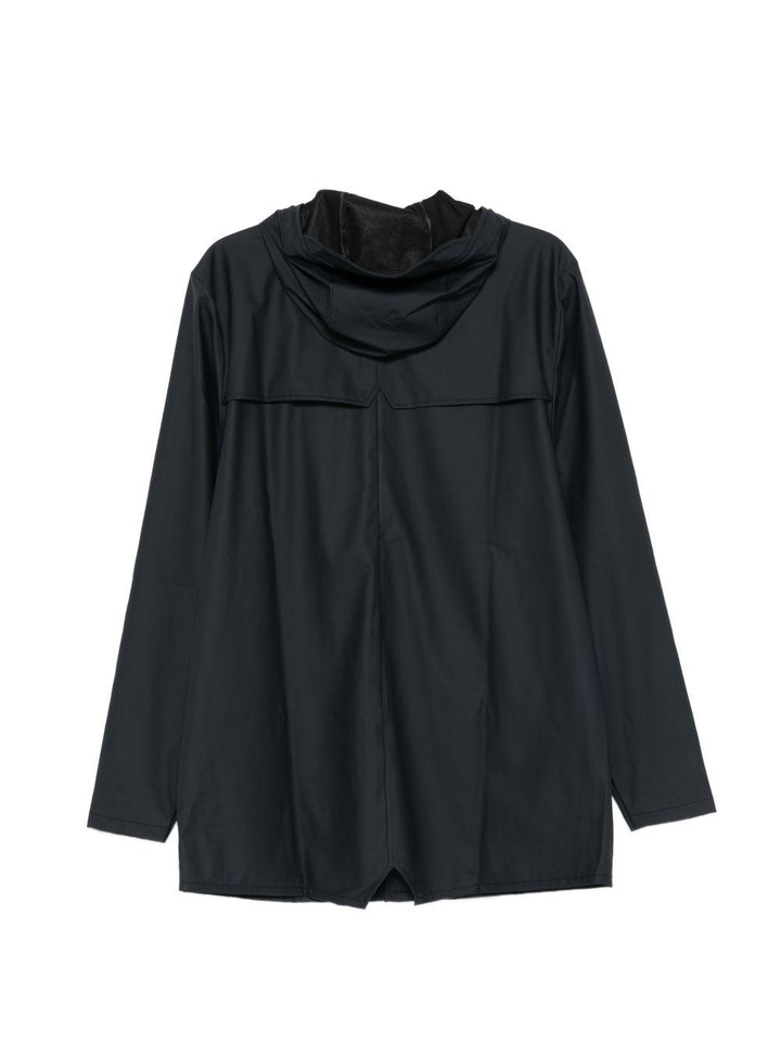 Giacca navy con cappuccio 