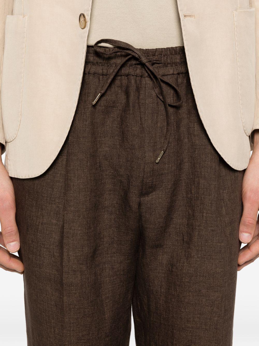 Pantaloni Wimbledons testa di moro con coulisse 