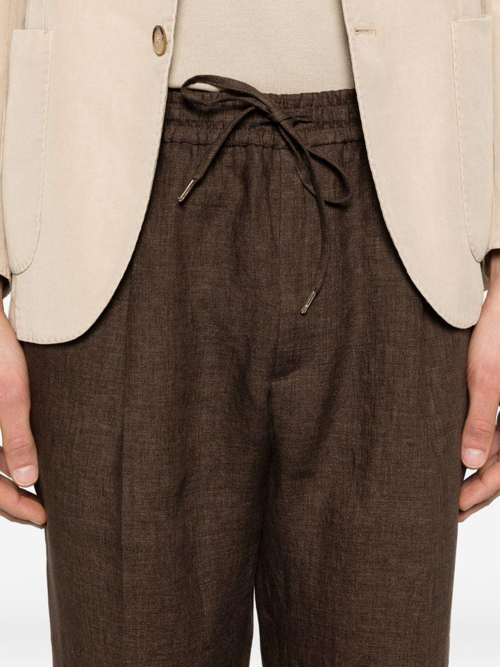 Pantaloni Wimbledons testa di moro con coulisse 