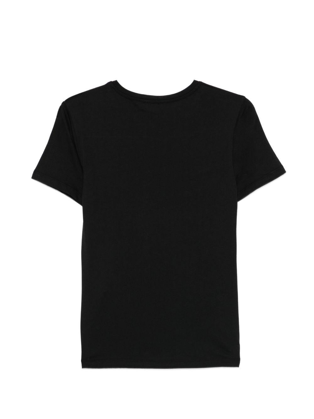 T-shirt con strass 