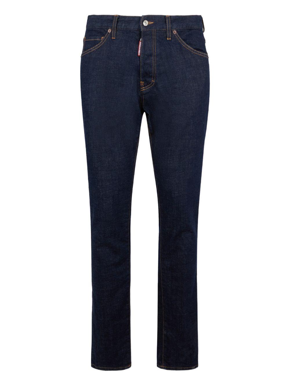 Jeans teddy lavaggio blu navy 