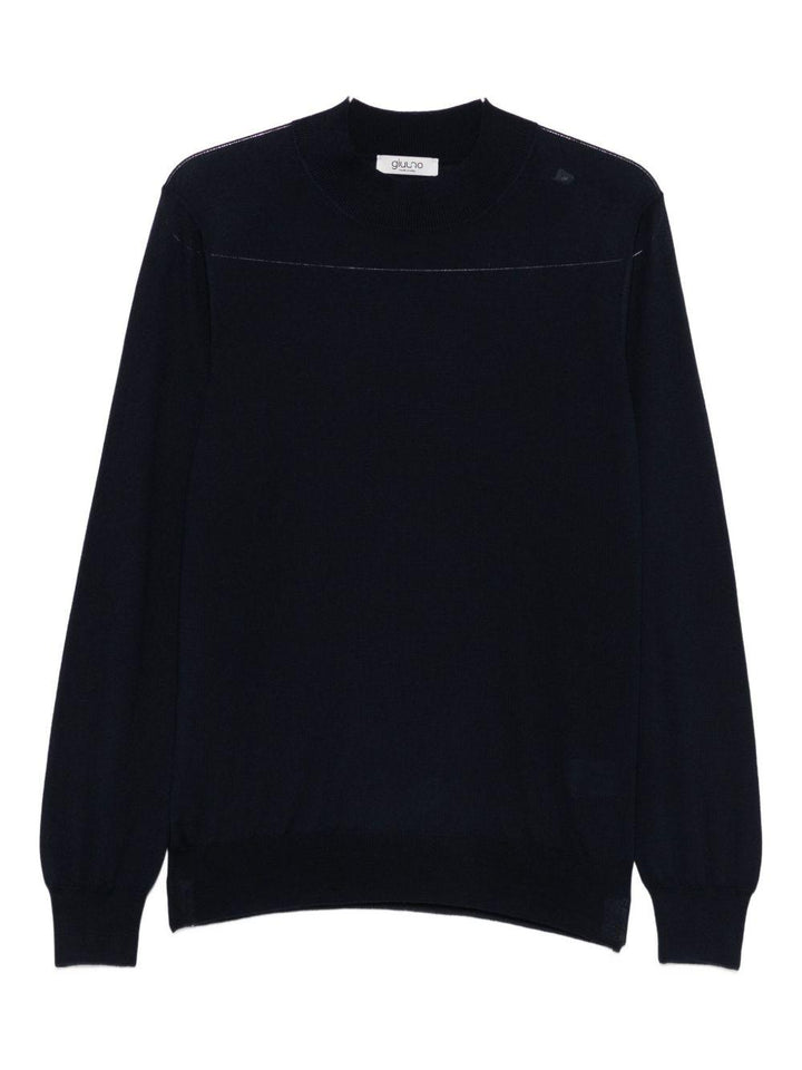 Maglione con scollo rotondo 
