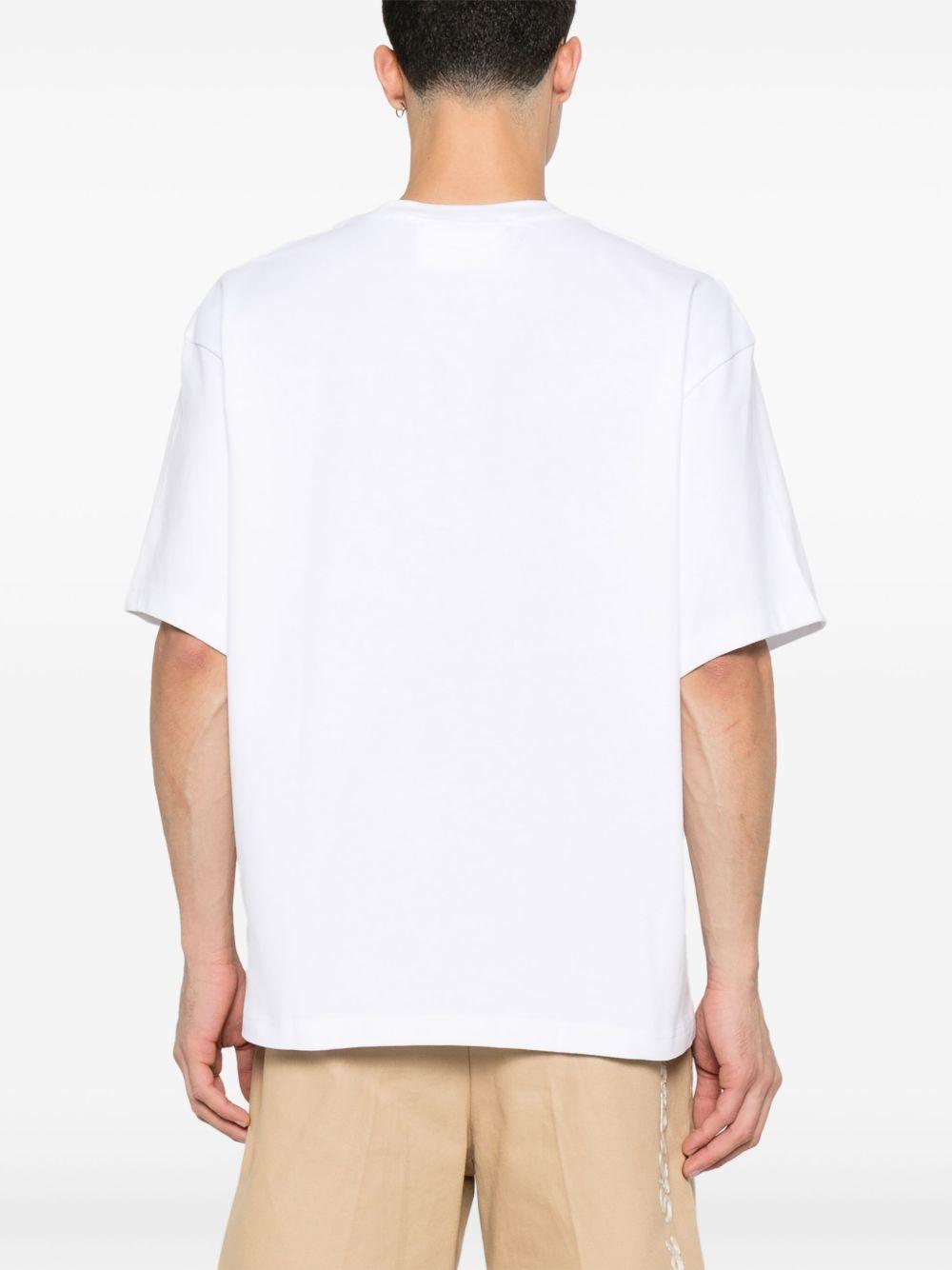 T-shirt Distort bianca 