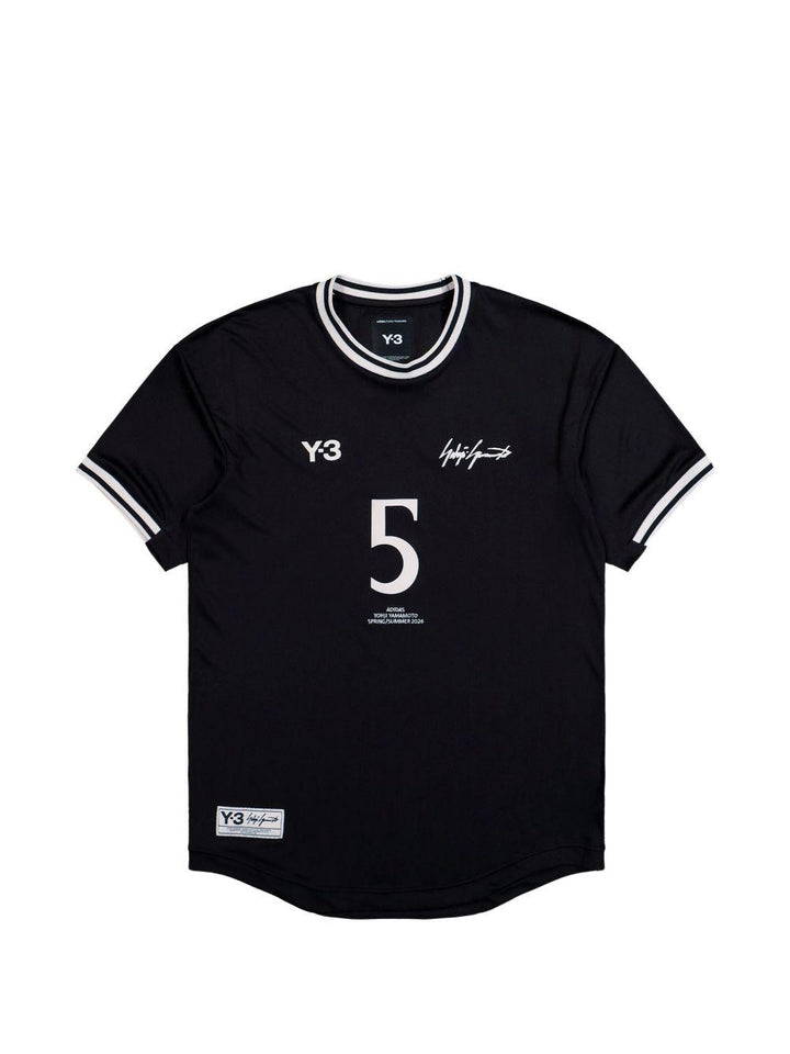 T-shirt nera Elite 5 football