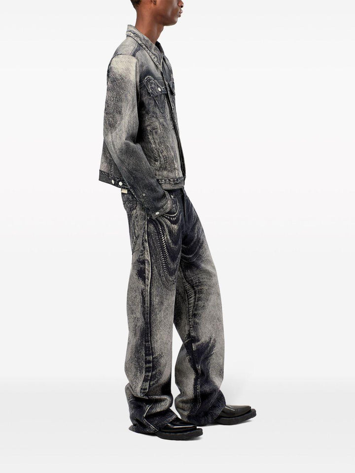 Jeans denim nero 