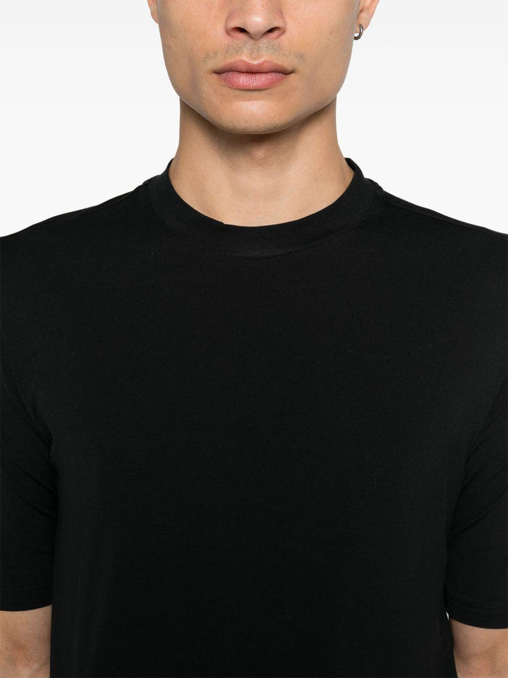 T-shirt girocollo nero 