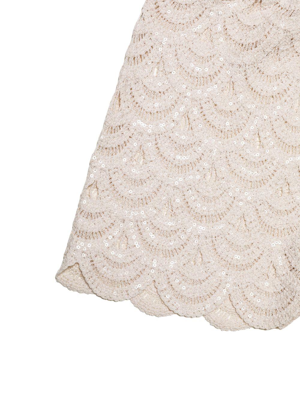 Shorts in macramè 