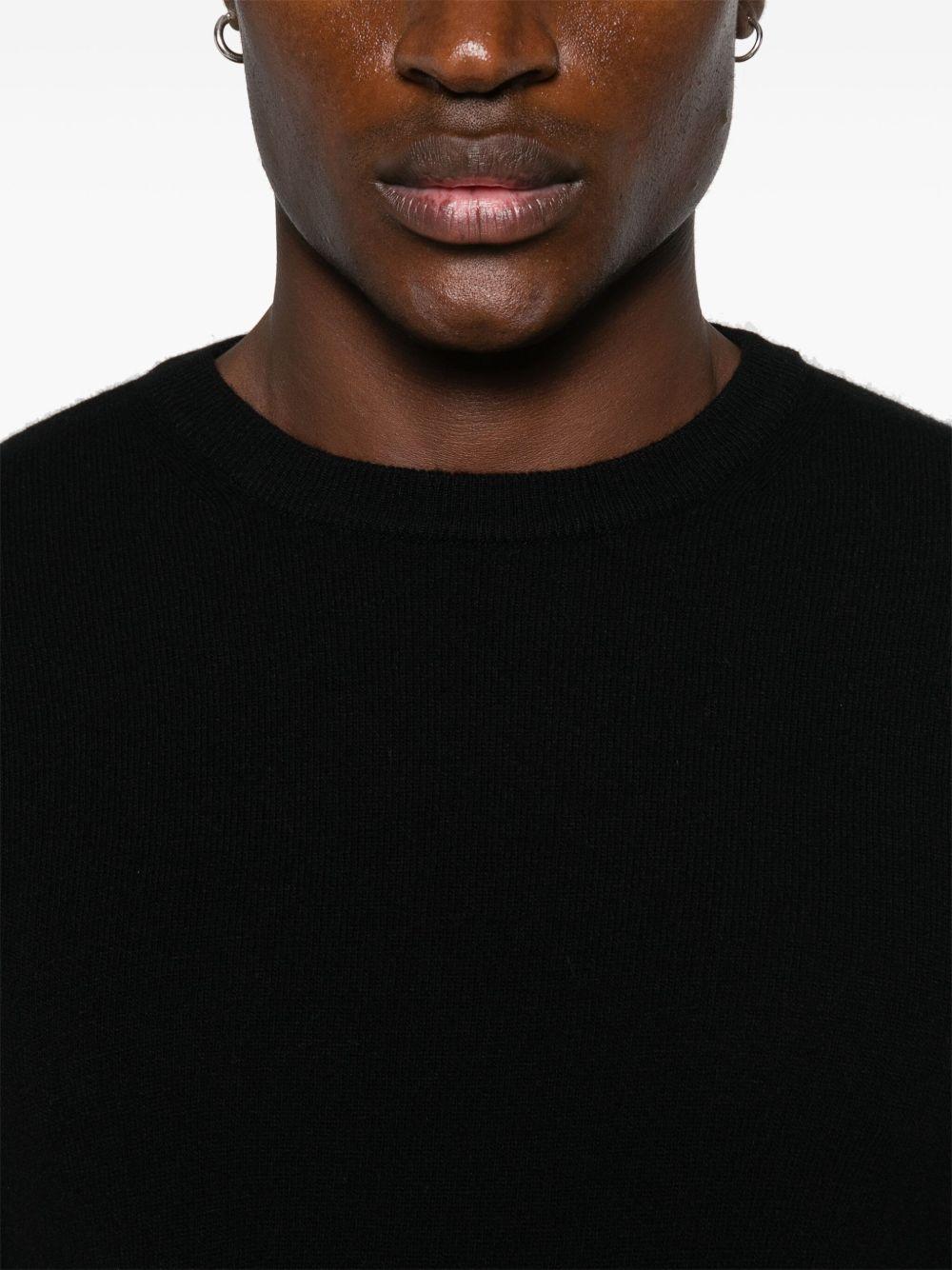 Maglione girocollo nero 