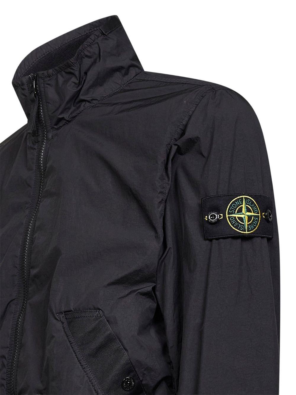 Giacca Crinkle Reps NY con dettaglio a coste nero 