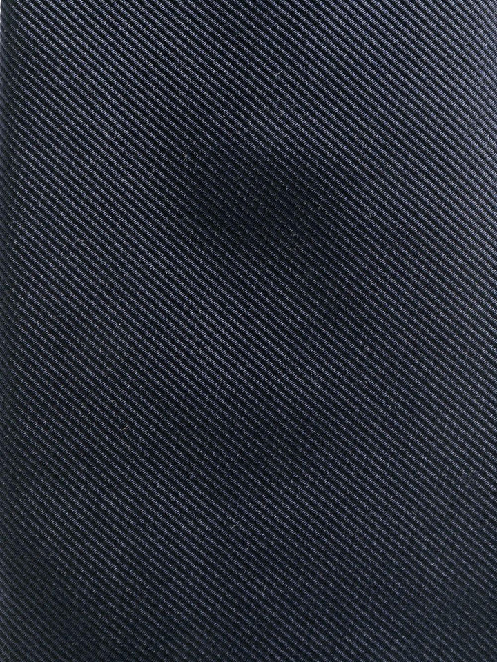 Blue satin tie