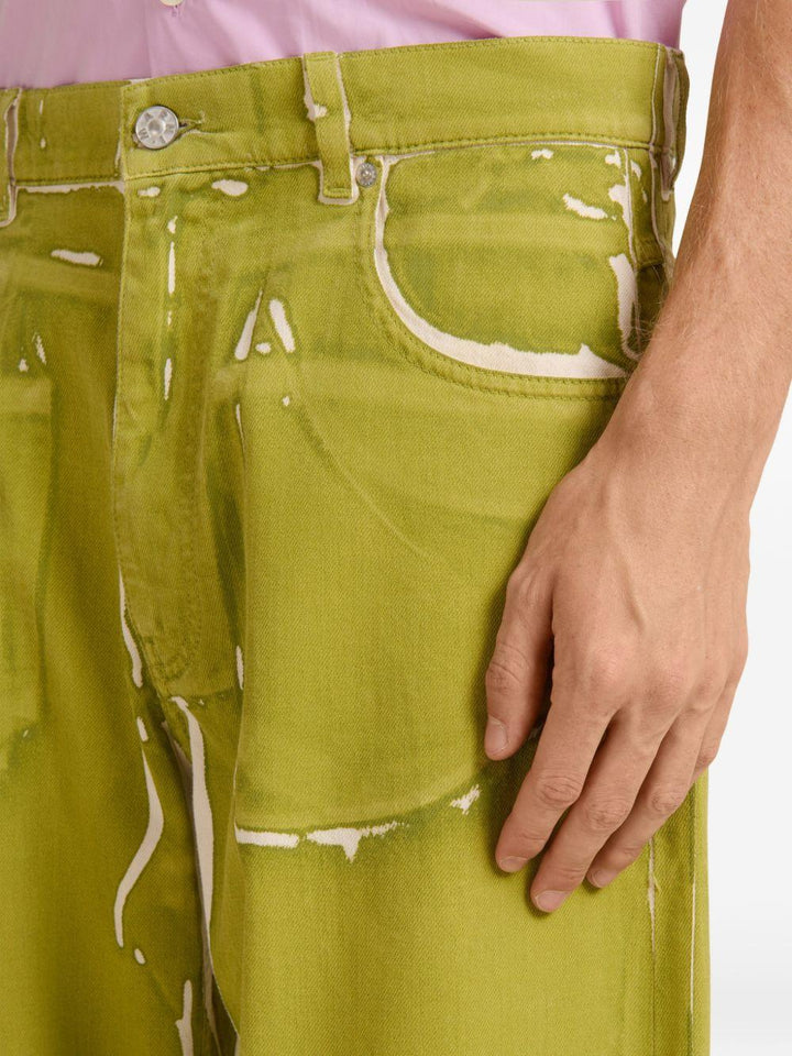 Jeans verde lemonade 