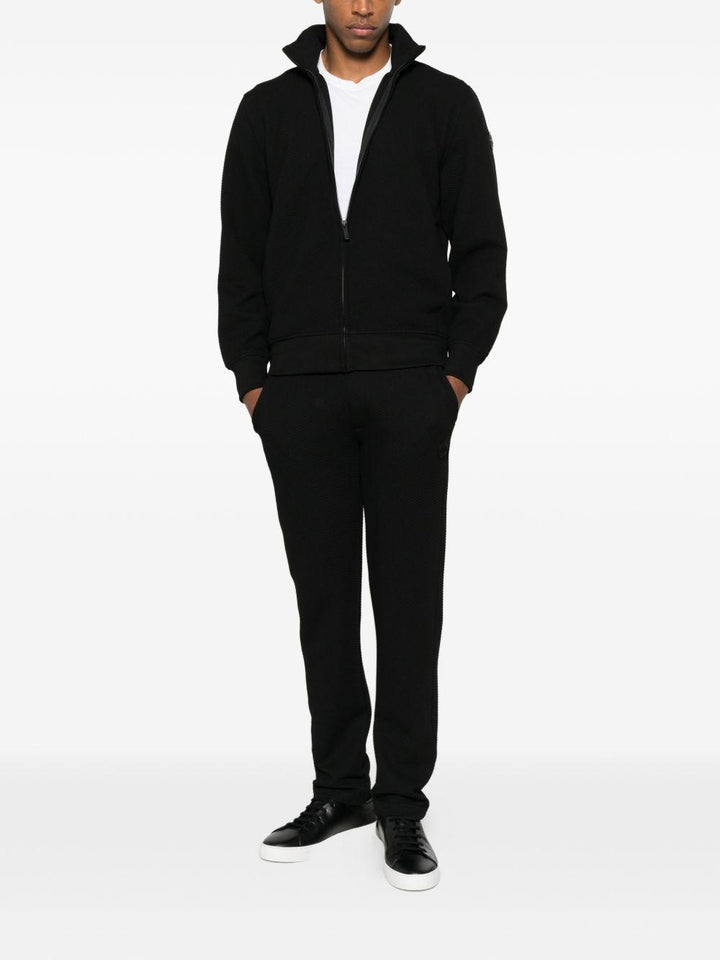 Maglione Colmar con zip nero 