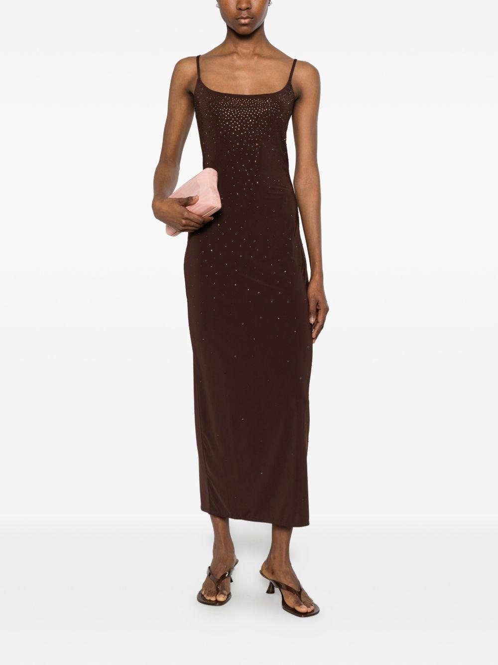 Abito con strass 