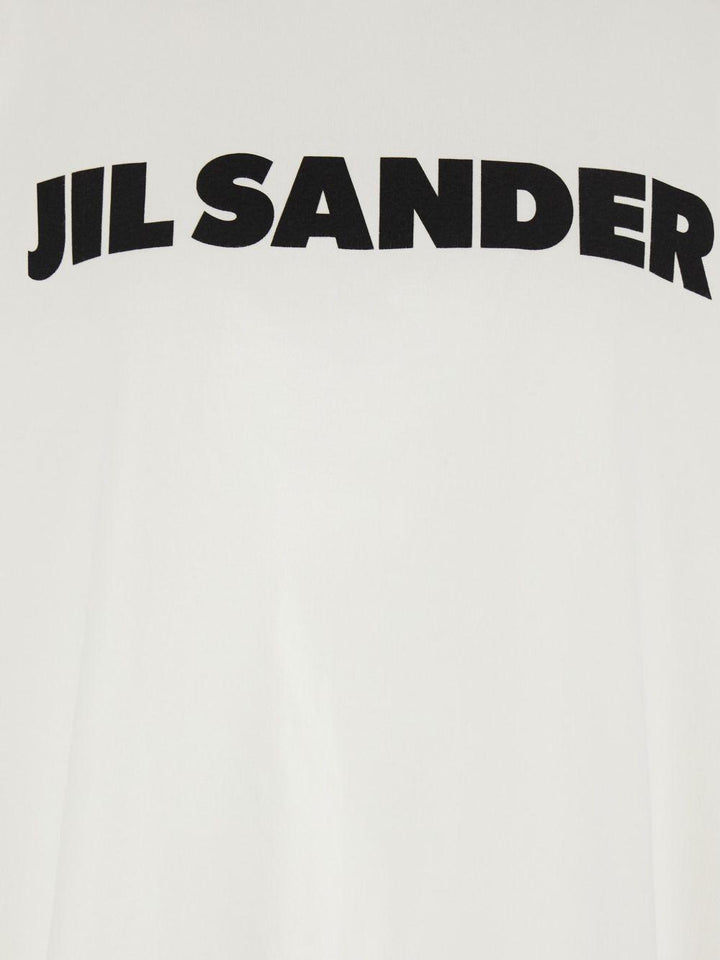 T-shirt porcelain con logo 
