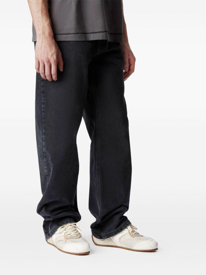 Sneakers con inserti bianco/panna 