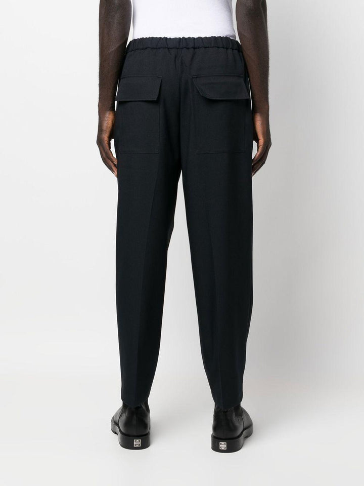 Pantalone blu crop 