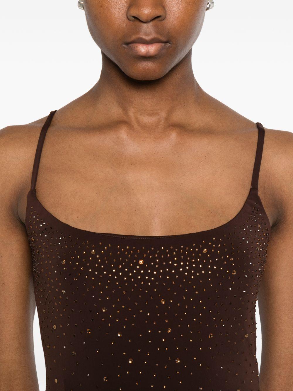 Abito con strass 