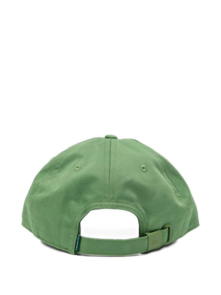 Cappello da baseball verde con logo 