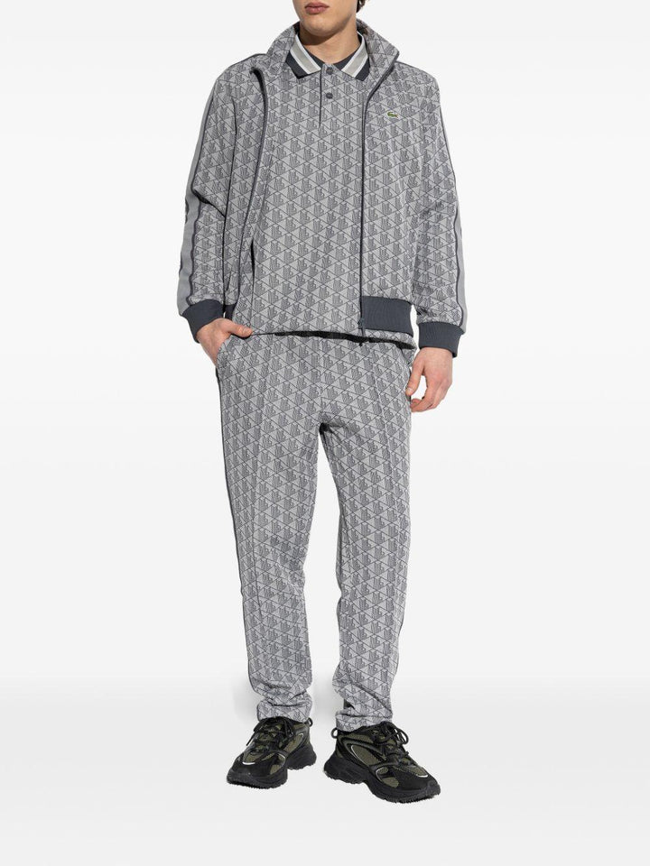 Polo grey con monogramma 