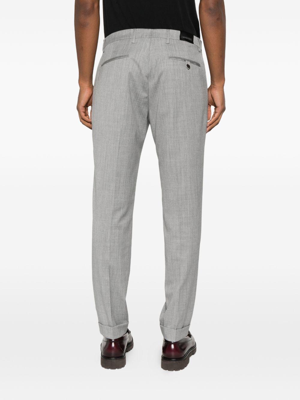Pantaloni Mc Frederick con pieghe grigio 