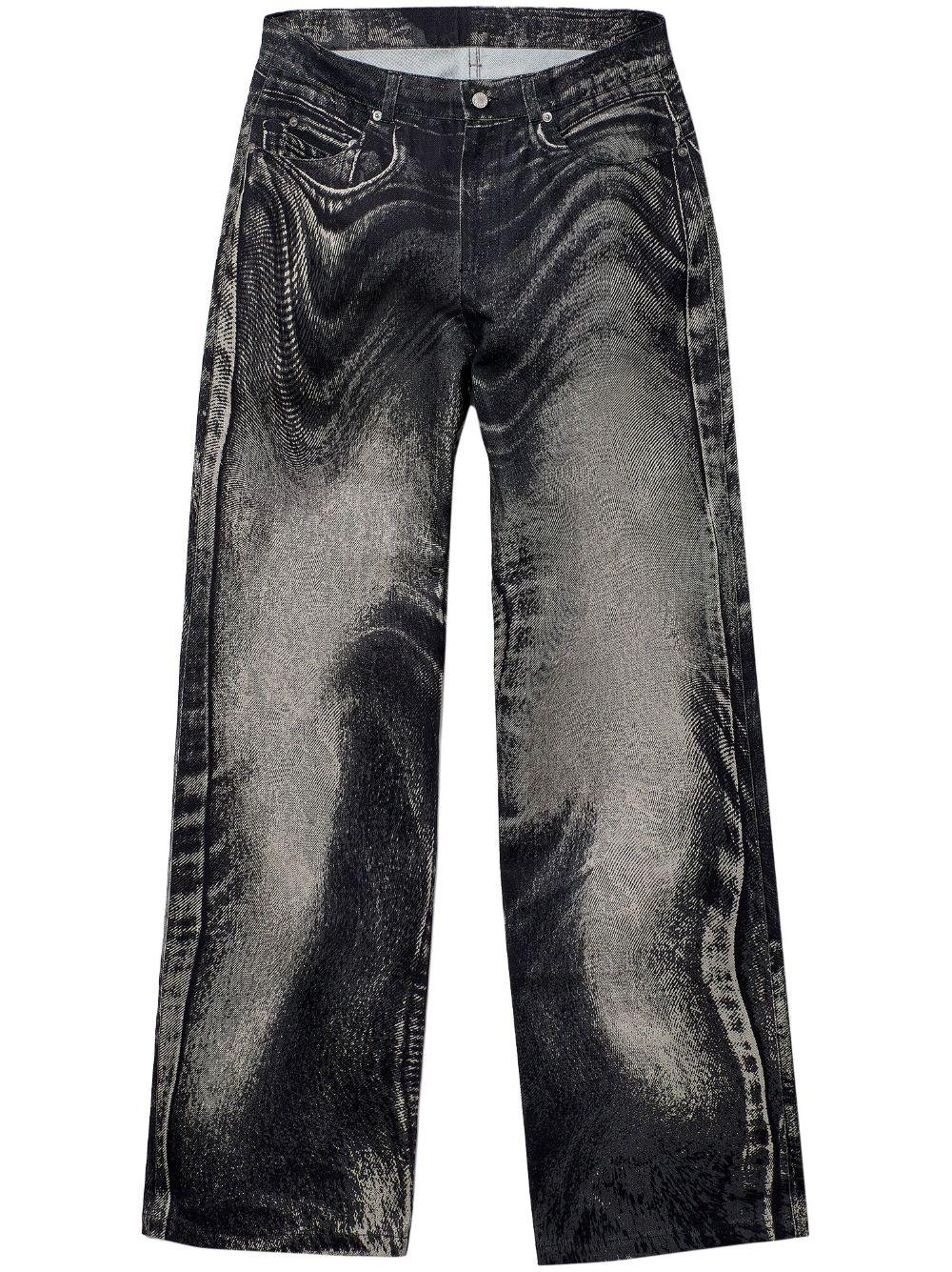 Jeans denim nero 