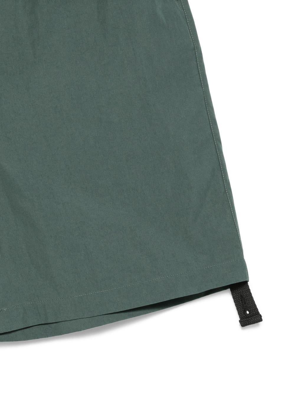 Shorts con coulisse verde scuro 